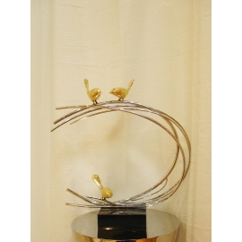 鳥巢5(y14630 立體雕塑.擺飾  立體擺飾系列  動物、人物系列)